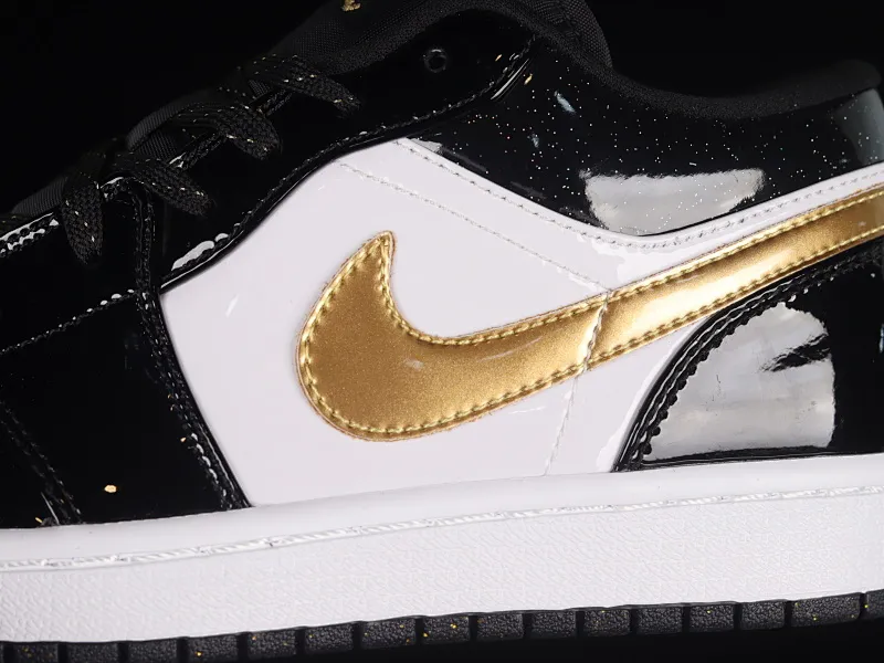 All categories Air Jordan Jordan series basketball shoes Air Jordan 1 Low Air Jordan 1 Low "Gold Toe" AJ1 Joe 1 black gold toe low-top cultural and leisure sports sneakers DR6970-071